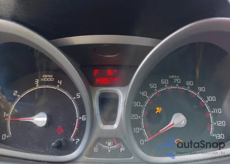 2011 Ford Fiesta Ses из США, поврежденный, VIN 3FADP4FJ6BM210063